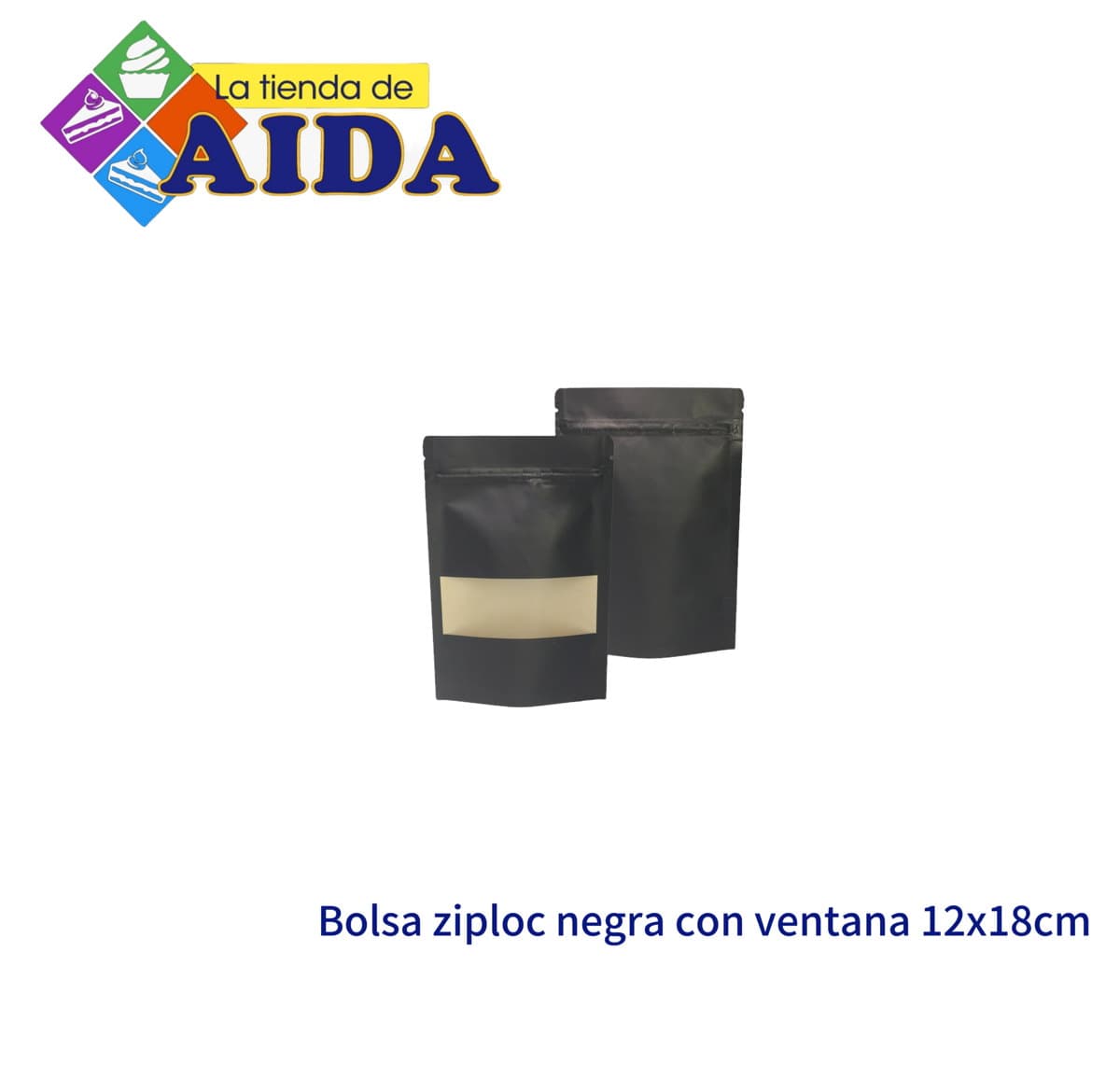Bolsa ziploc stand-up con ventana