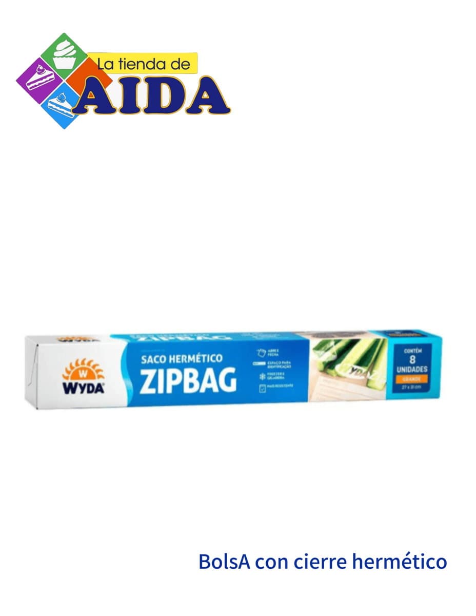 Bolsa ziplock hermetica WYDA (retail)