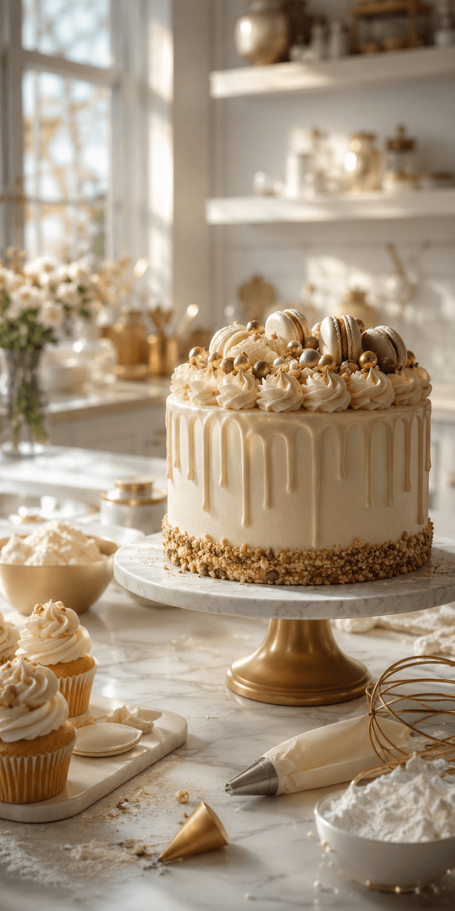 Torta decorada de repostería, imagen ilustrativa