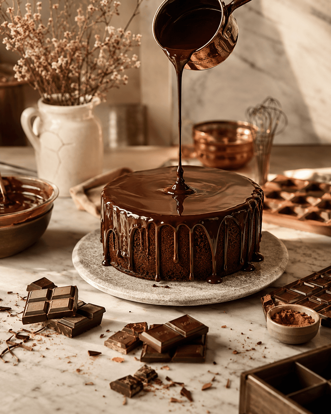 Chocolatería y coberturas -- imagen ilustrativa