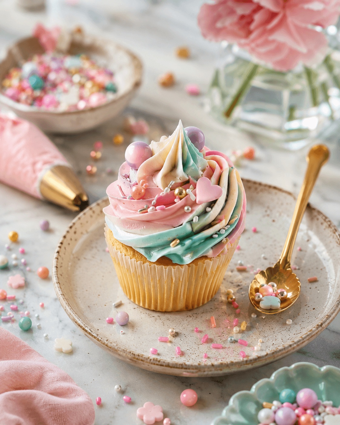 Confitería y sprinkles -- imagen ilustrativa