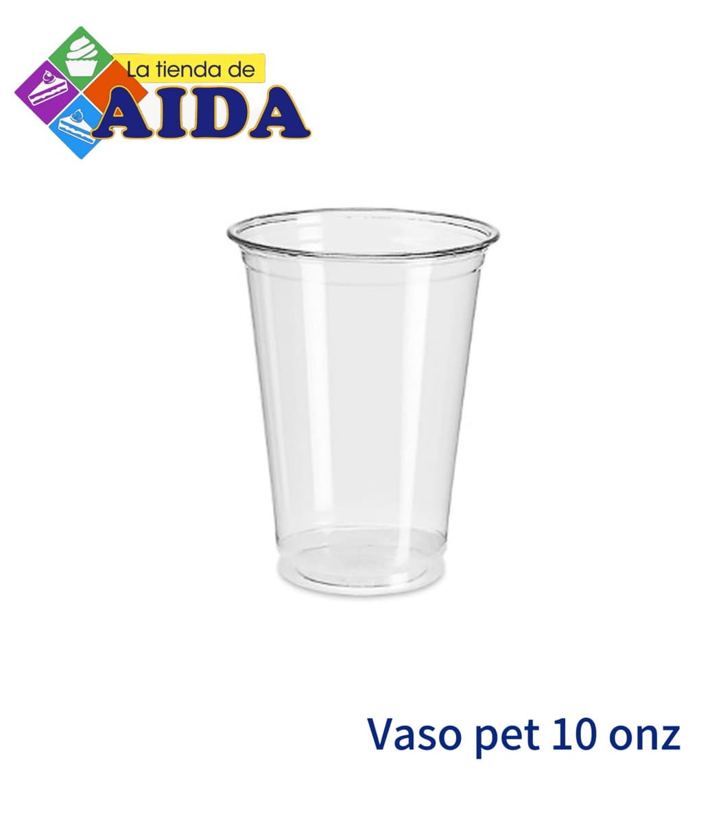 Vaso pet 10 onz