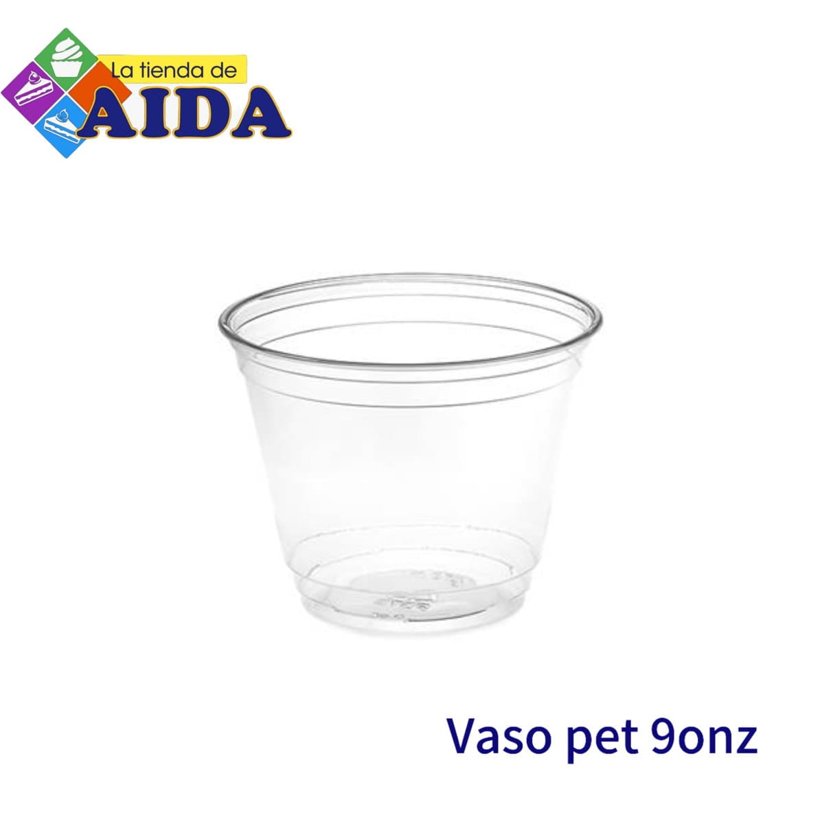 Vaso pet 9onz