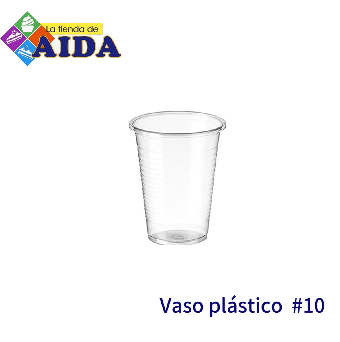 Vaso plástico #10