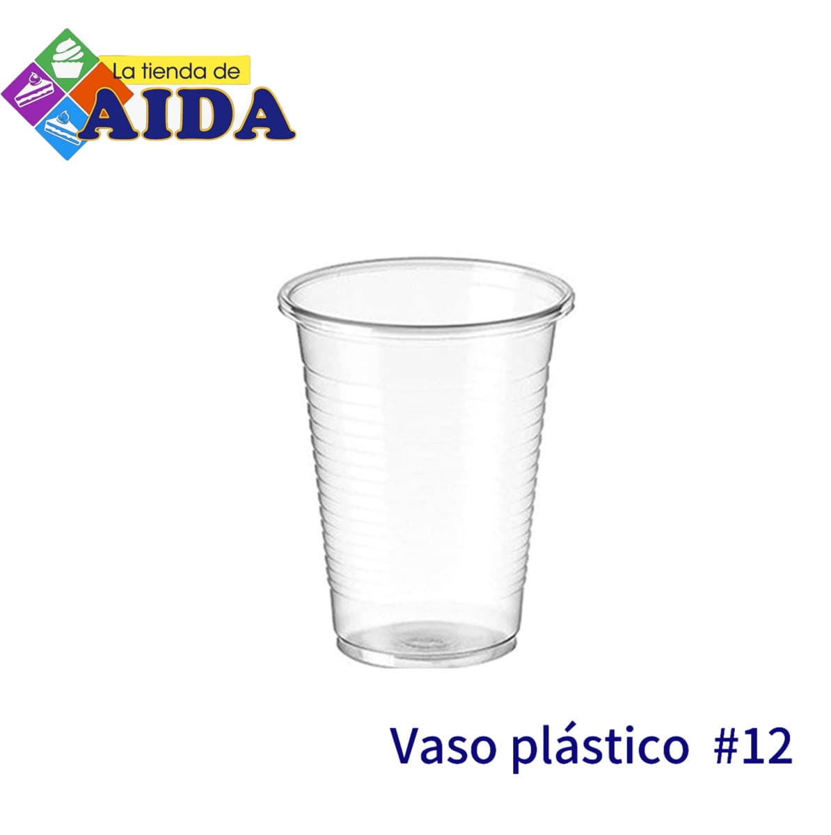 Vaso plástico #12