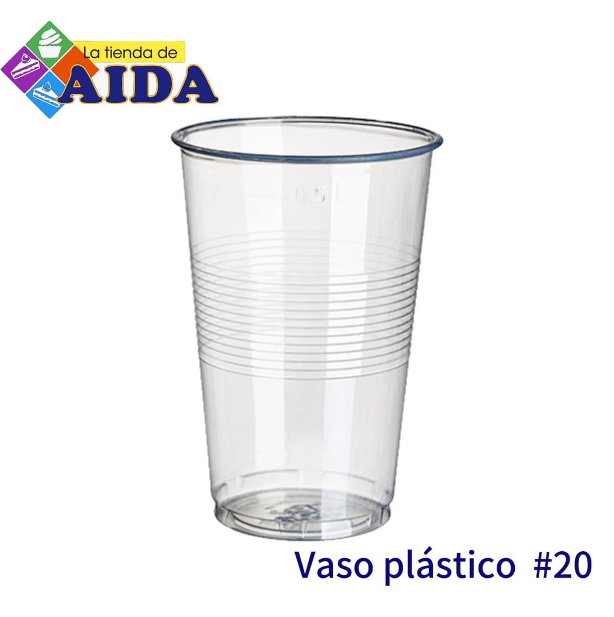 Vaso plástico #20