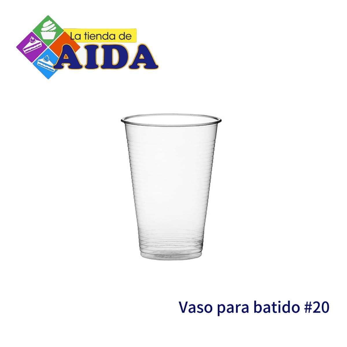 Vaso para batido #20