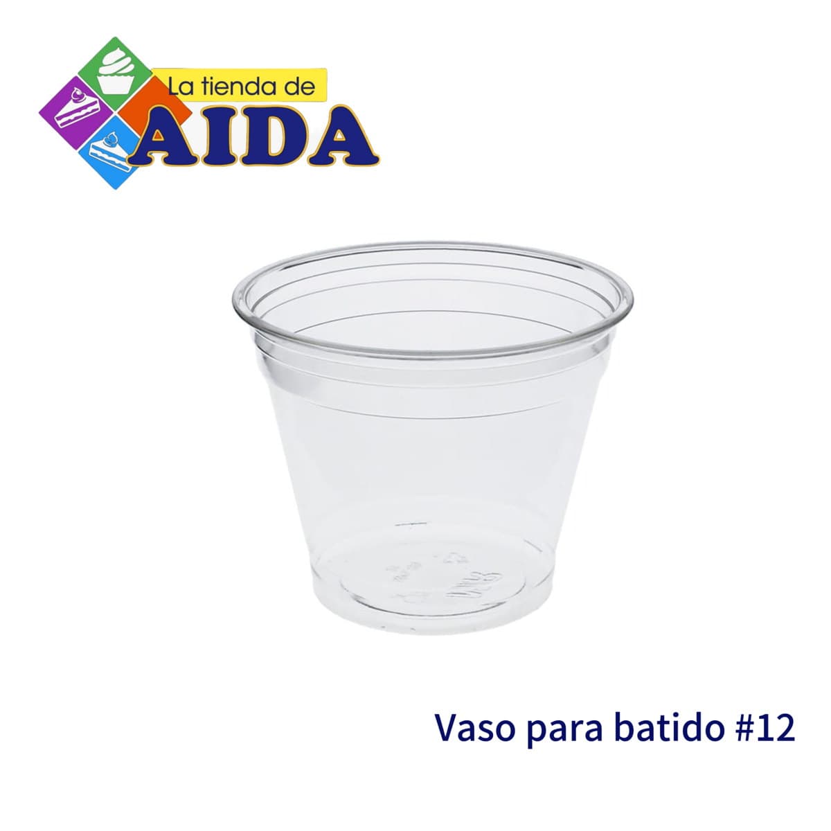 Vaso para batido +12