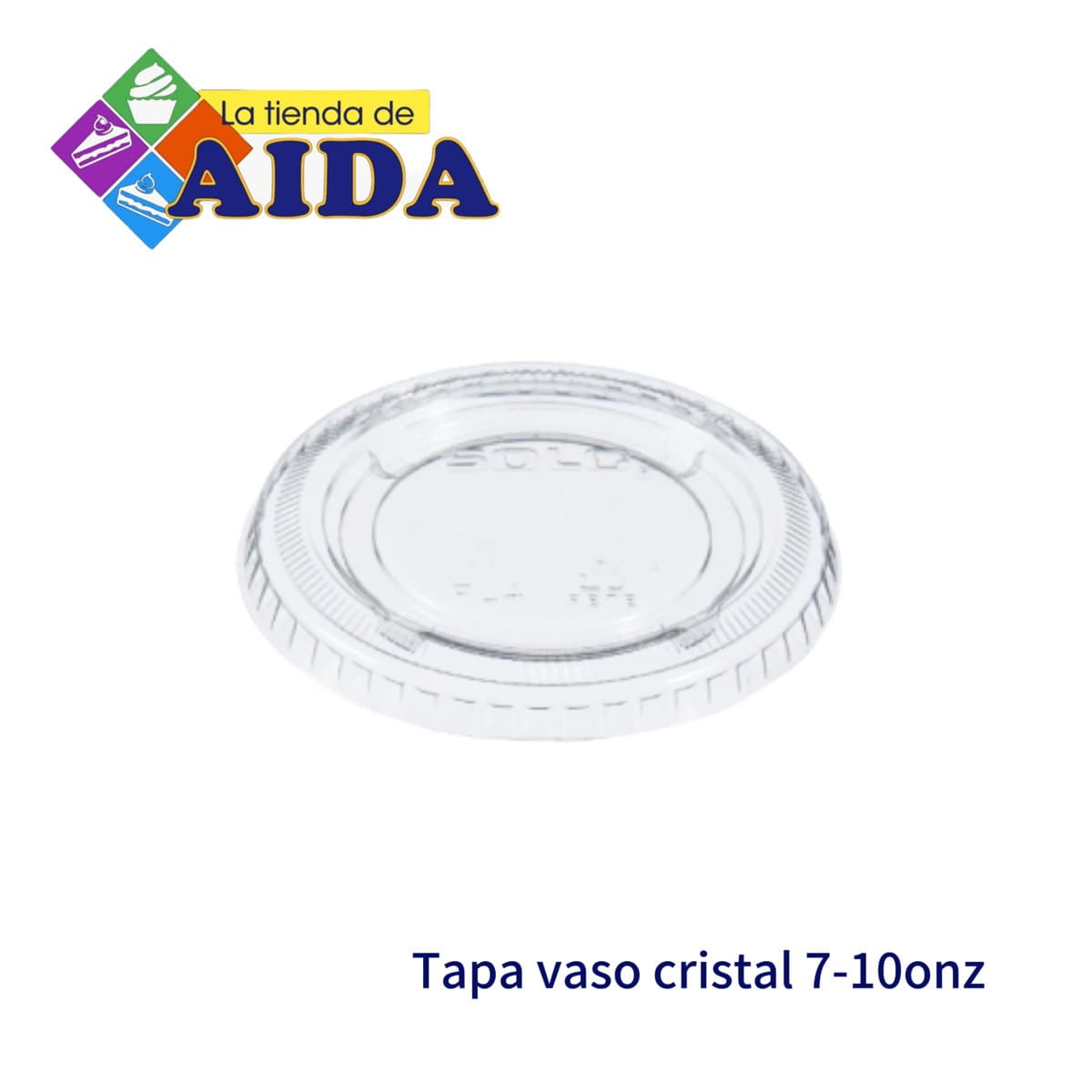 Tapa vaso cristal 7-10onz