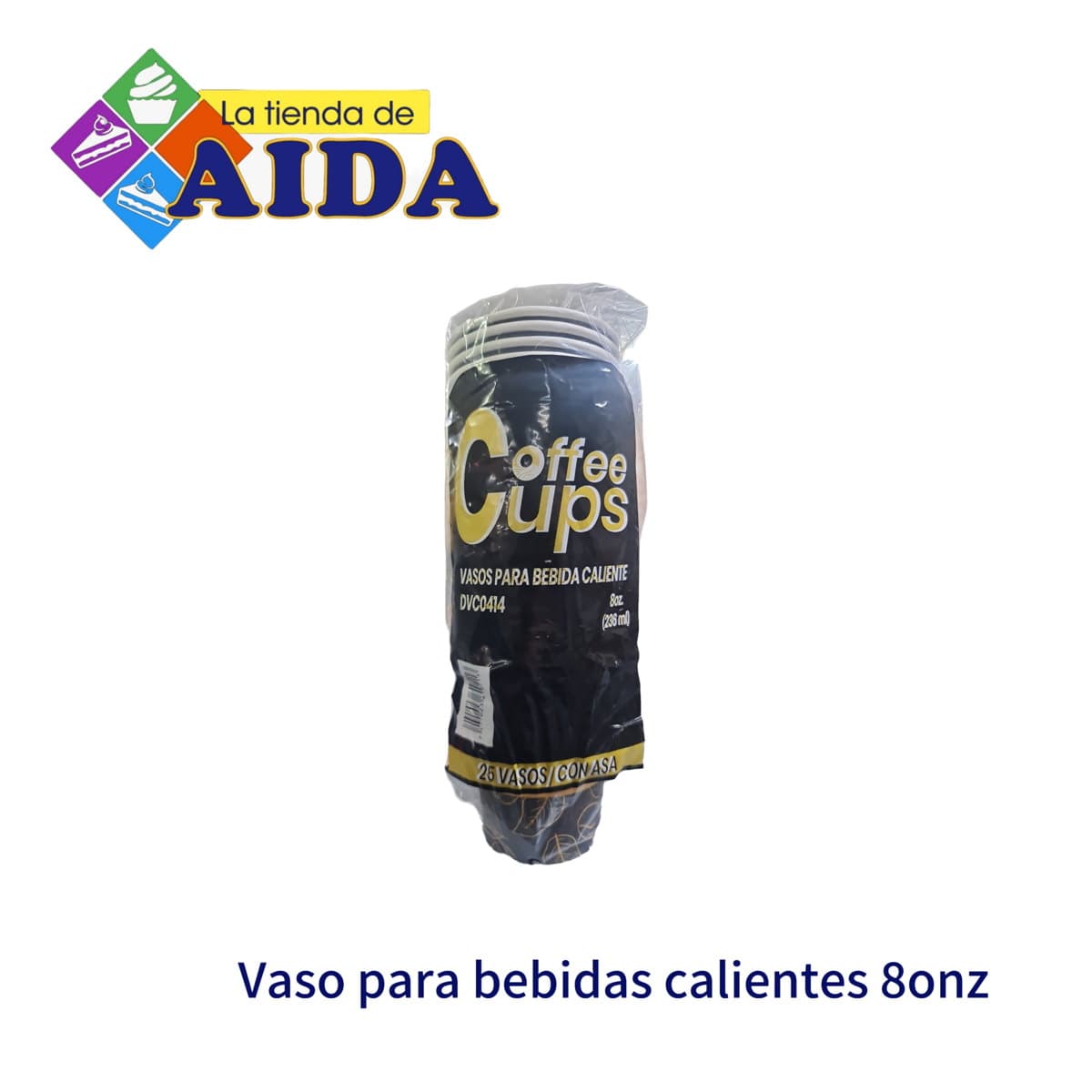 Vaso para bebidas calientes 8onz