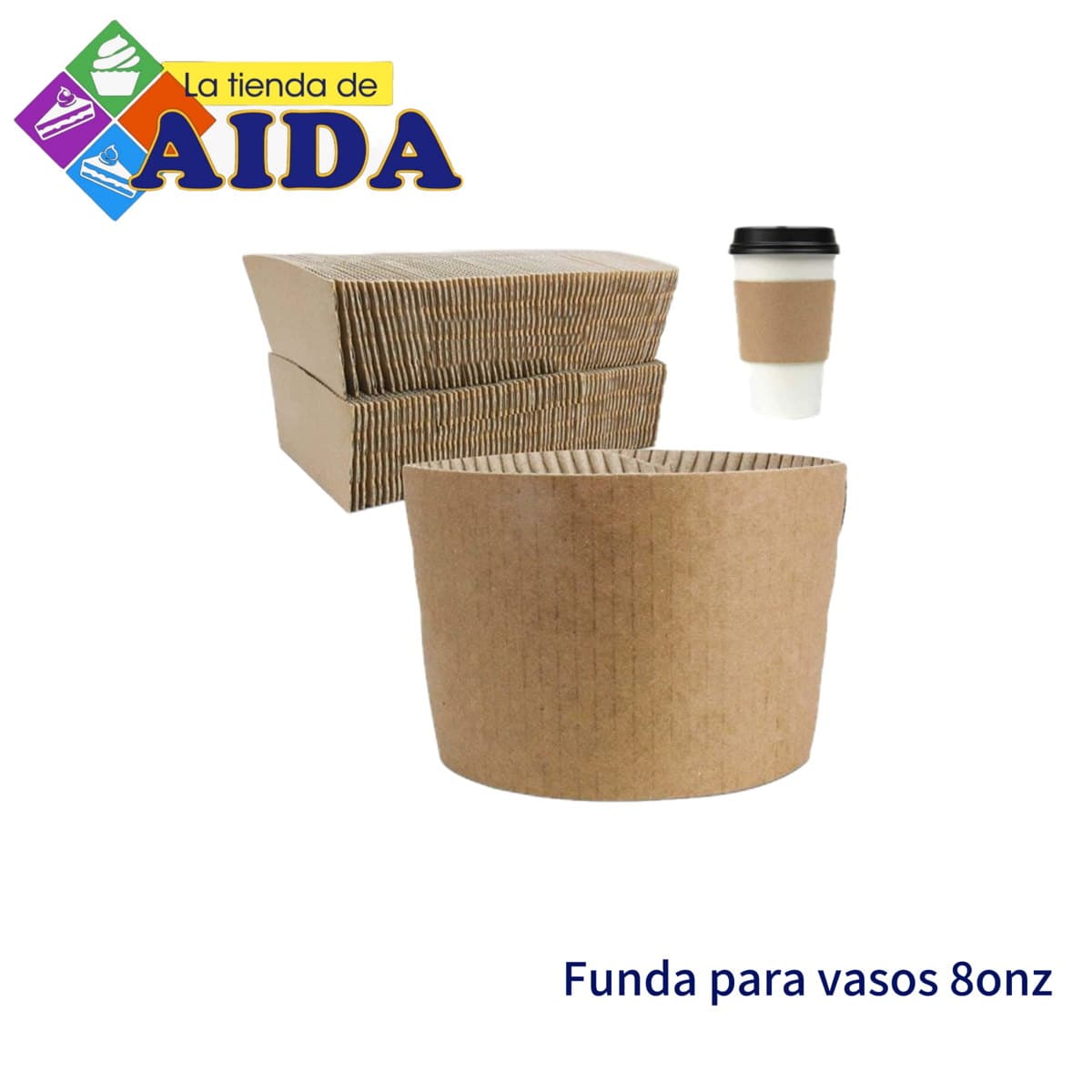 Funda para vasos 8onz