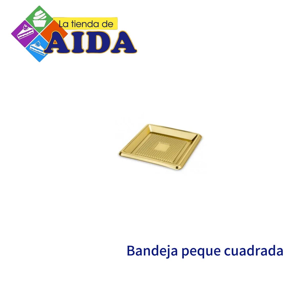 Bandeja peque cuadrada