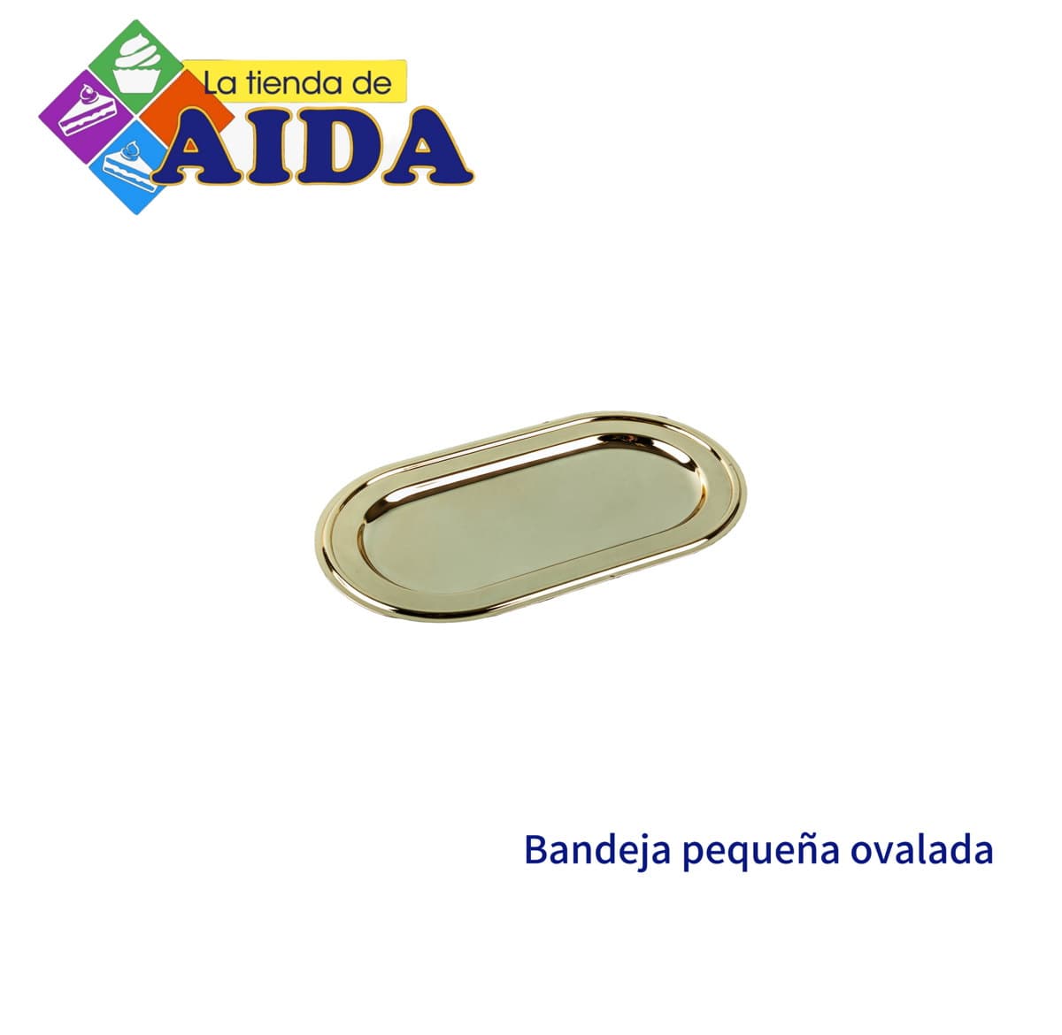 Bandeja pequeña ovalada