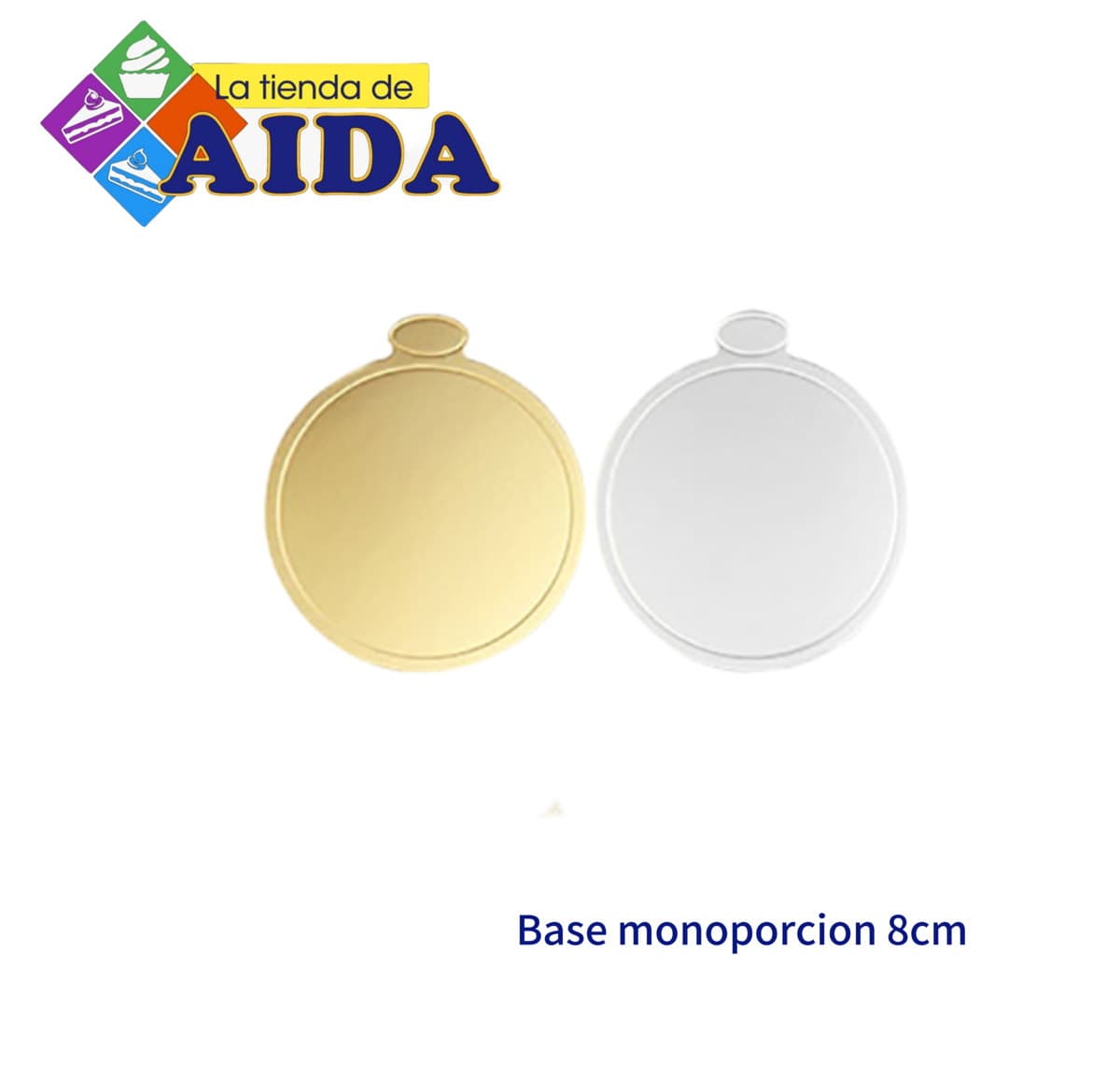 Base monoporcion 8cm