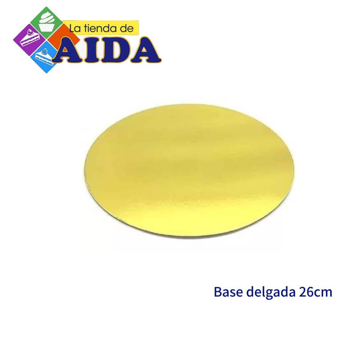 Base delgada 26cm