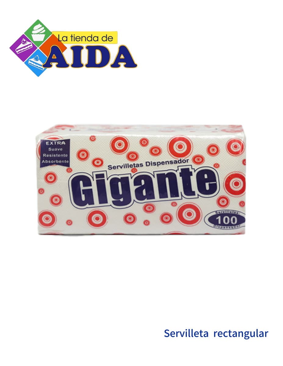 Servilleta rectangular