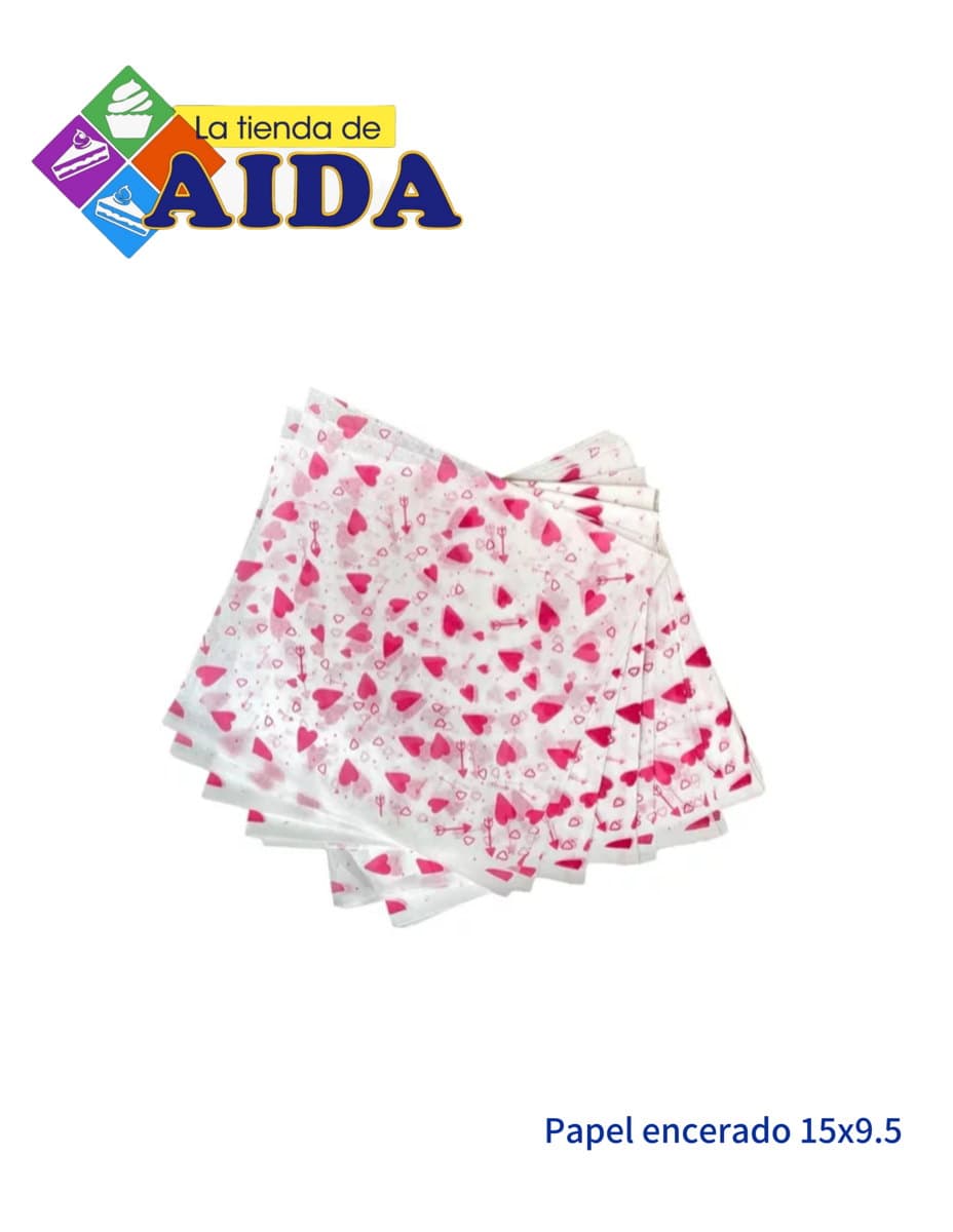 Papel encerado 15x9.5