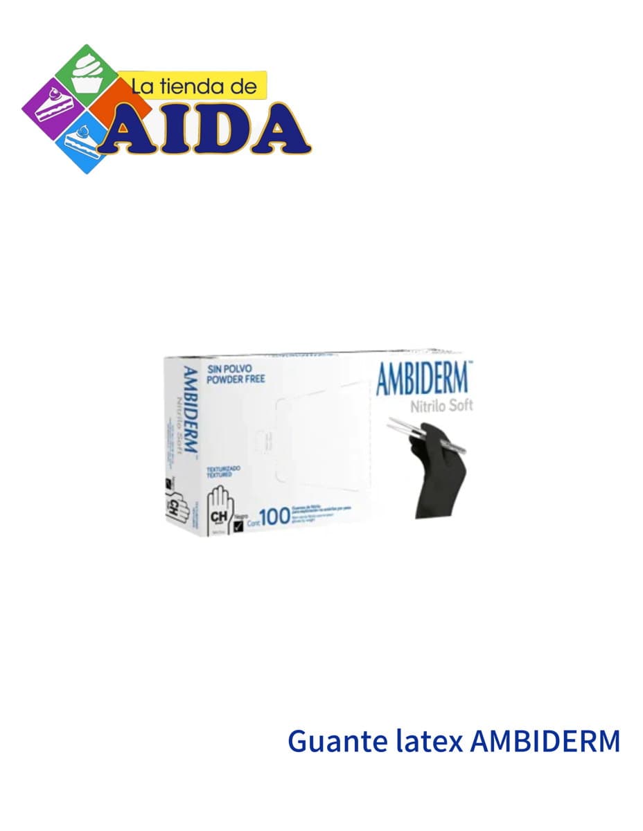 Guante latex AMBIDERM