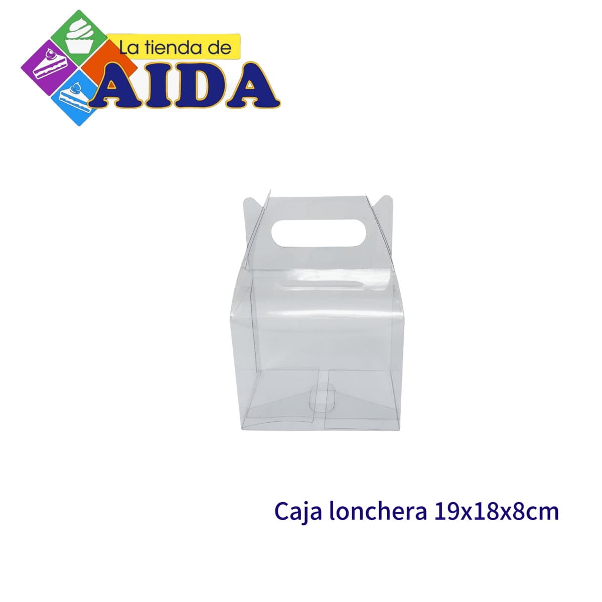 Caja lonchera 19x18x8cm