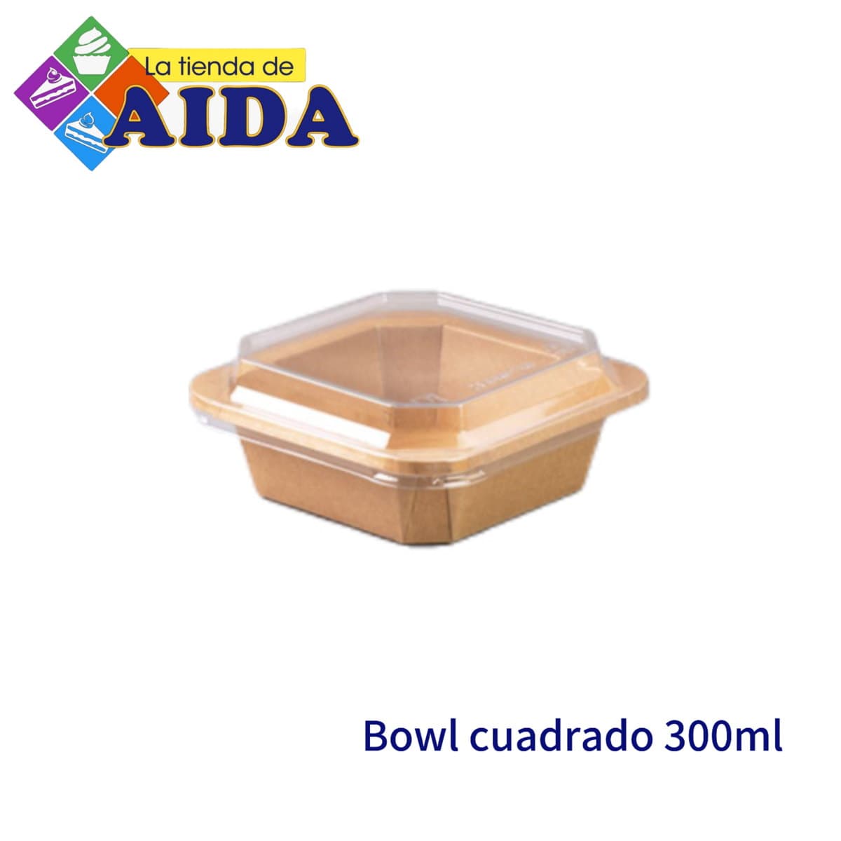 Bowl cuadrado 300ml
