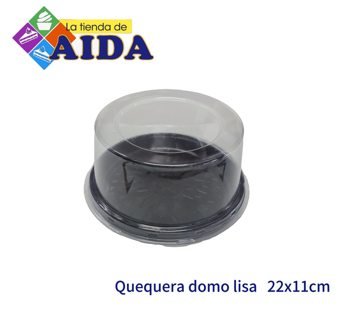 Quequera domo lisa 22x11cm