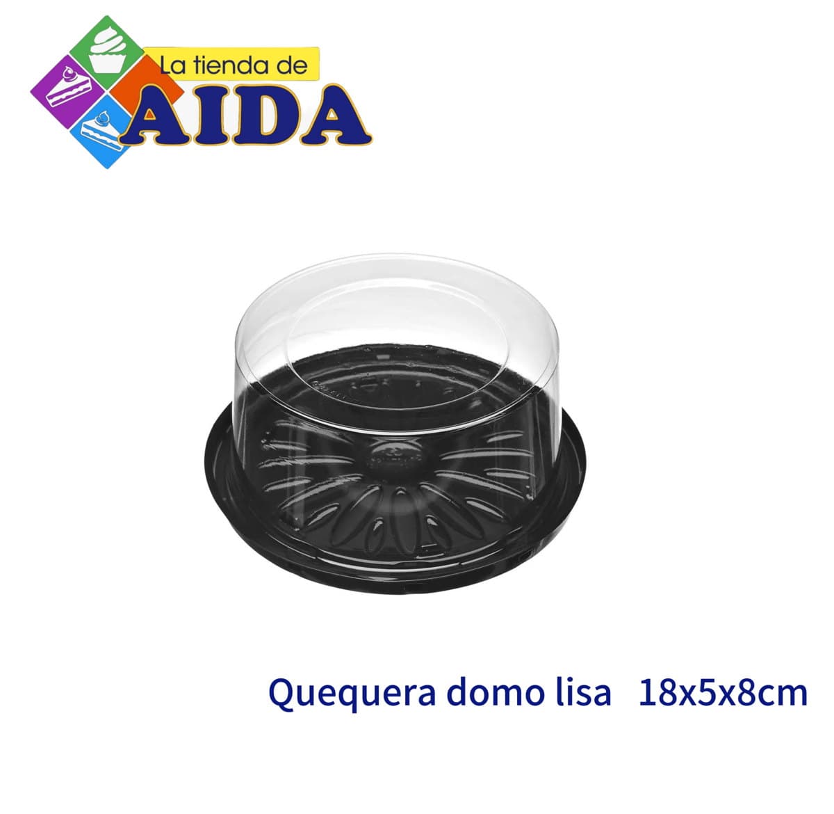 Quequera domo lisa 18x5x8cm