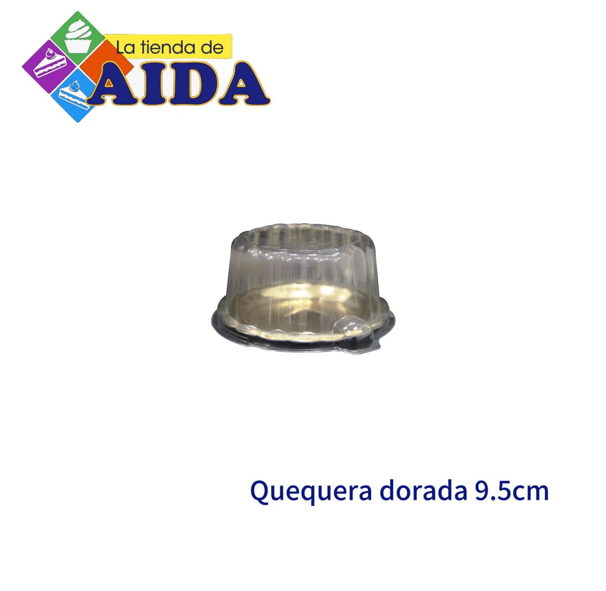 Quequera dorada 9.5cm