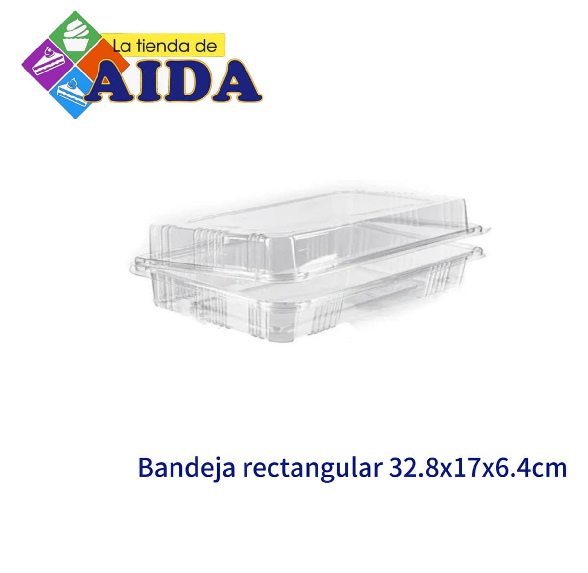 Bandeja rectangular 32.8x17x6.4cm