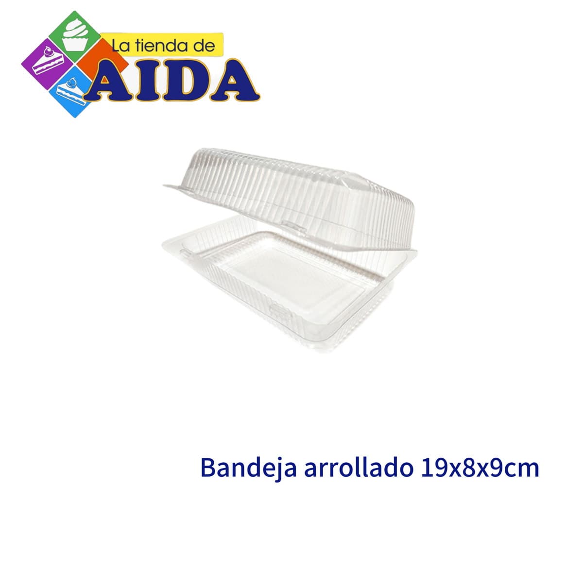 Bandeja arrollado 19x8x9cm