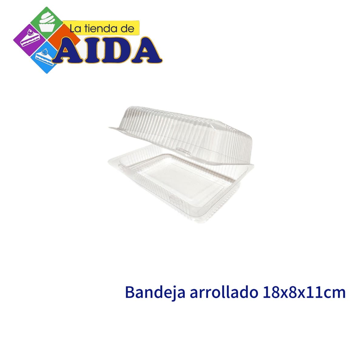Bandeja arrollado 18x8x11cm