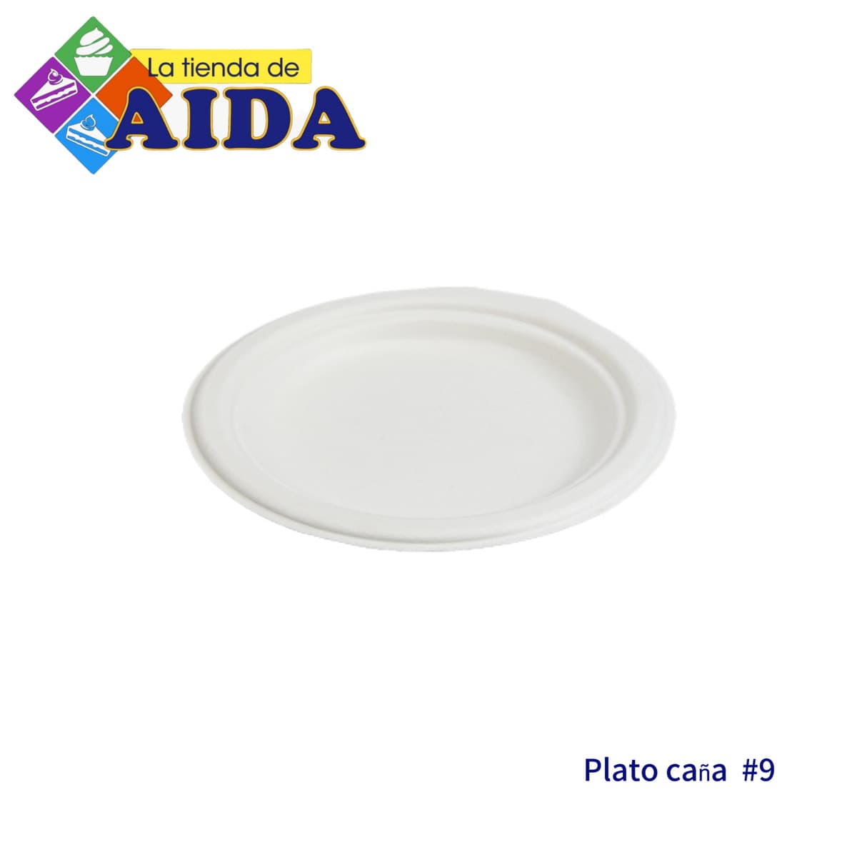 Plato caña #9