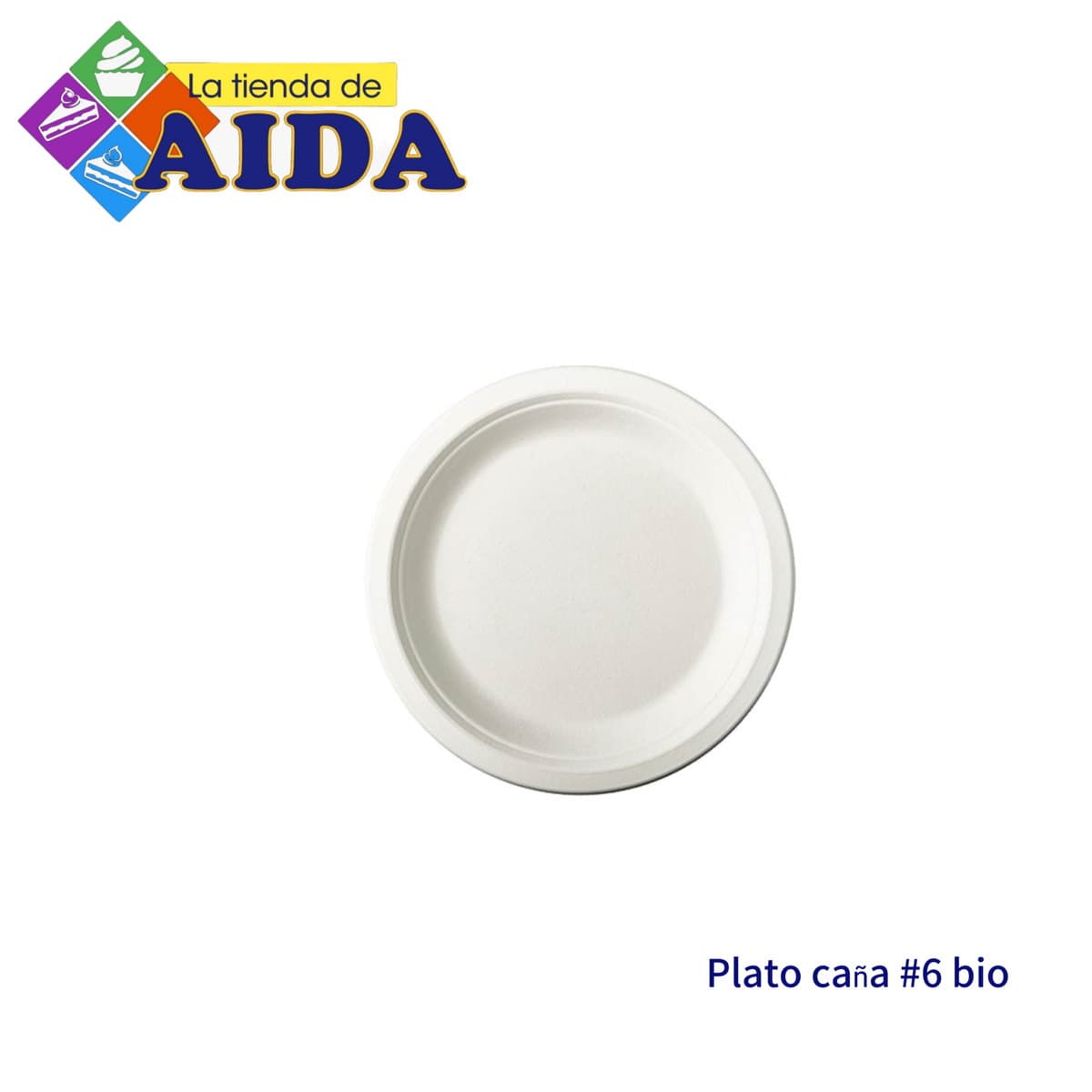 Plato caña #6 bio