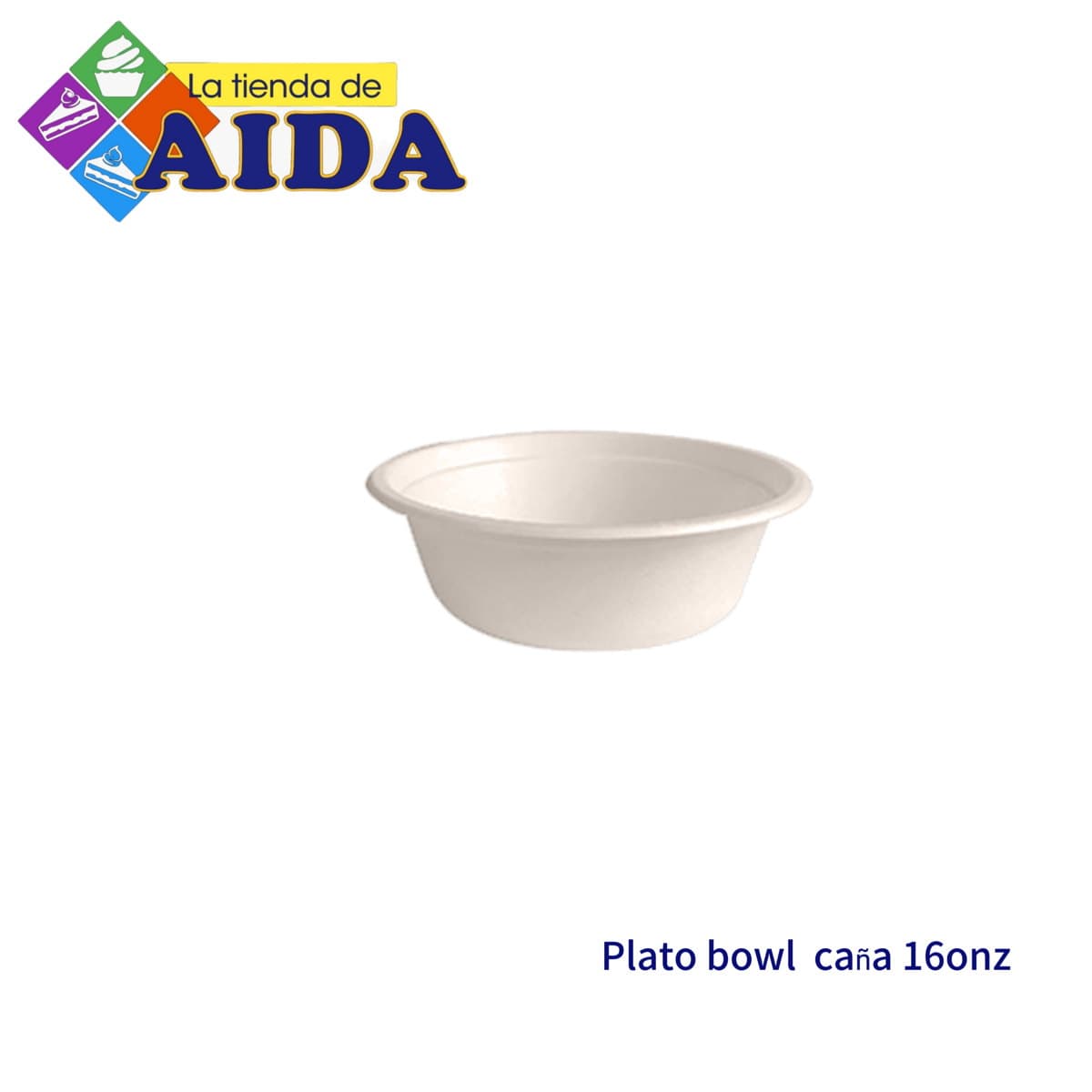 Plato bowl caña 16onz