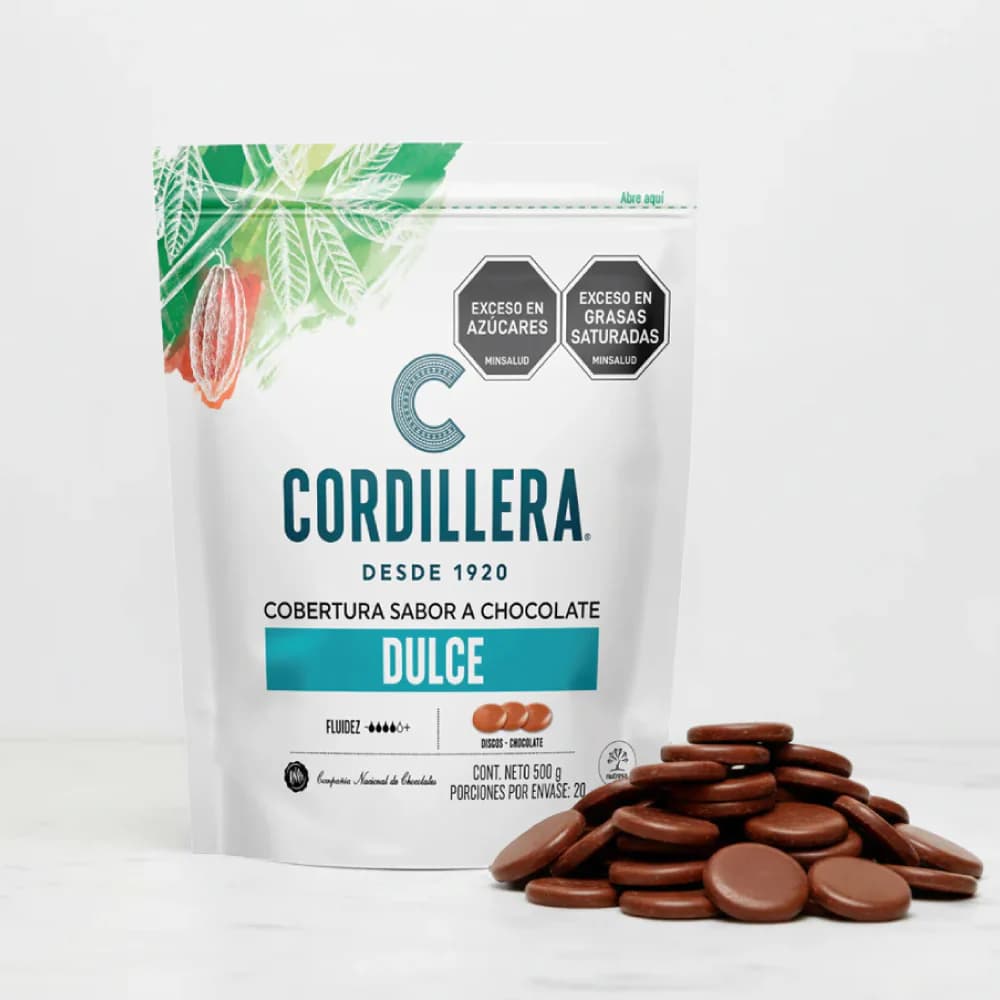 Cobertura Cordillera leche 500 g