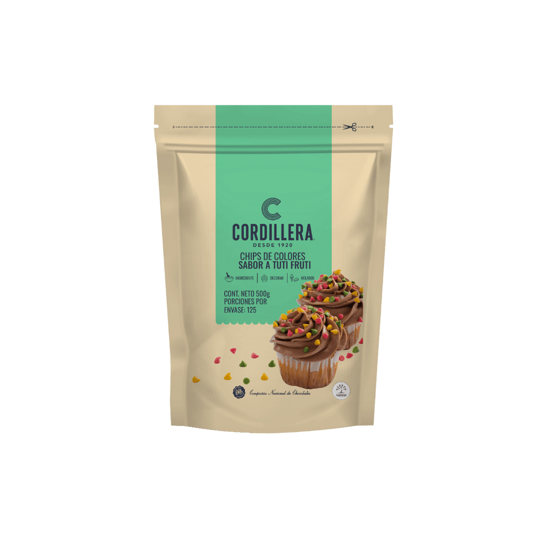Chispas de chocolate colores 500 g