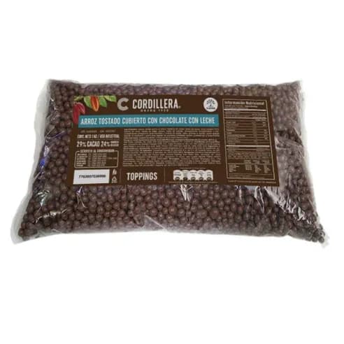 Arroz cubierto de chocolate y leche 1kg