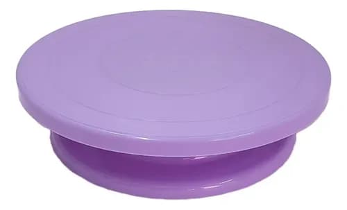 Bailarina plástica morada 28 cm